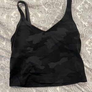 Lululemon Align Tank Top | Nulu Fabric | Built-In Bra | Size 4 | Camo